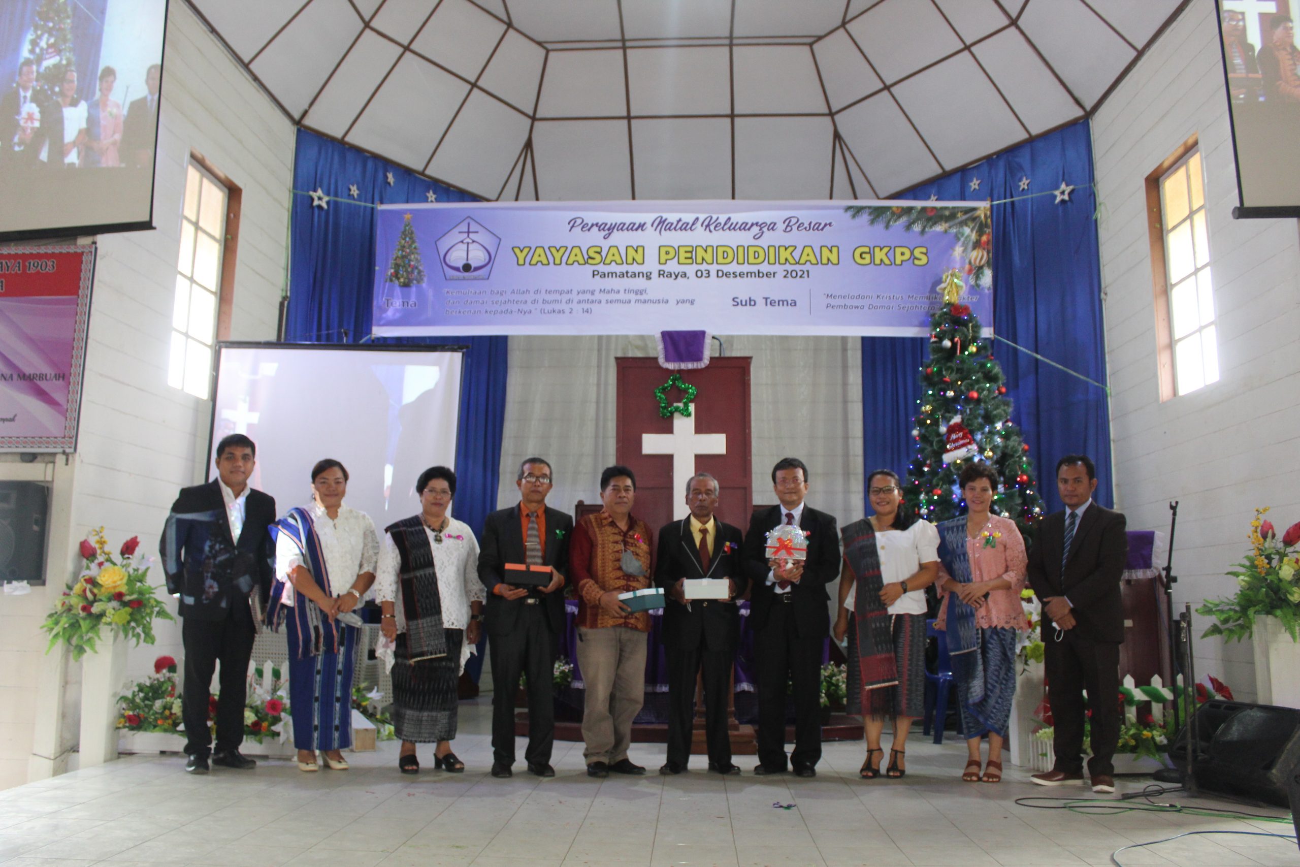 Perayaan Natal Keluarga Besar Yayasan Pendidikan GKPS.